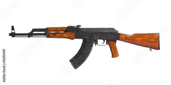 Obraz vintage machine gun