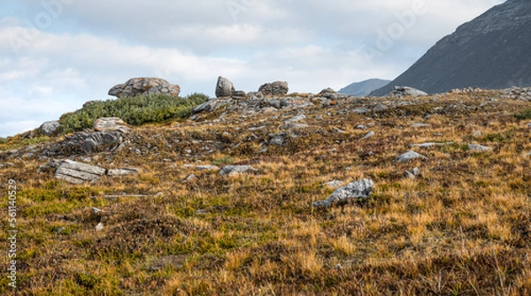 Obraz alpine rock formation