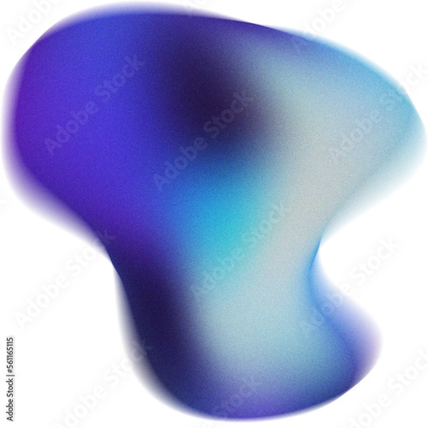 Fototapeta Glowy gradient abstract noisy