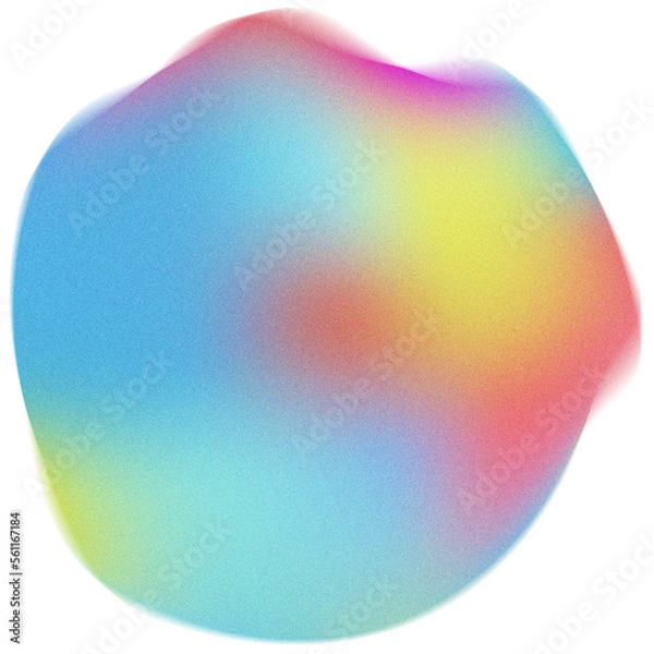 Obraz Glowy gradient abstract noisy