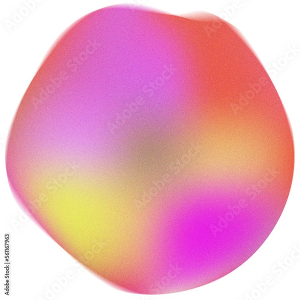 Fototapeta Glowy gradient abstract noisy