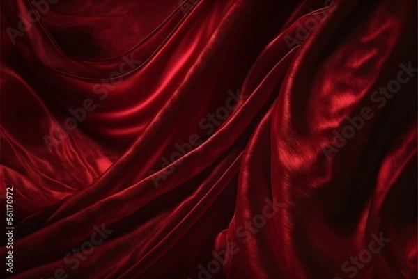 Obraz Red velvet texture background.