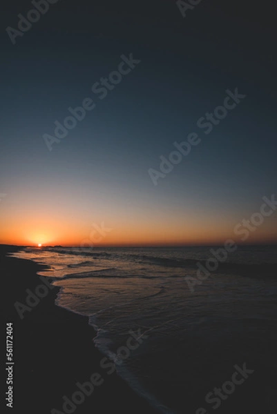 Obraz 太平洋の日の出と海