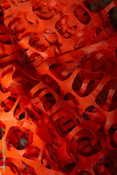 Fototapeta Plastic mesh