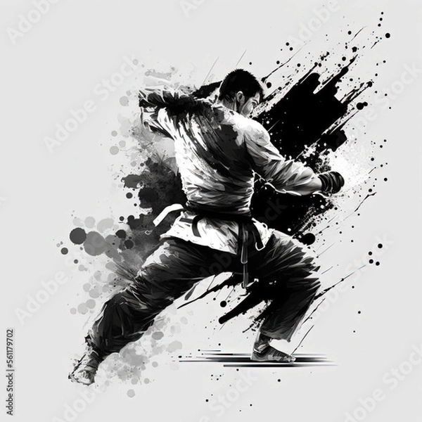Obraz taekwondo art vector 2