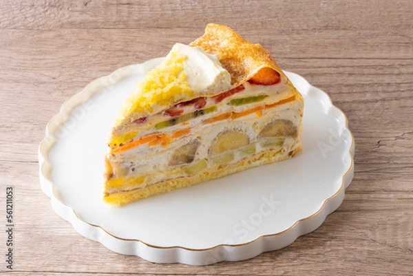 Fototapeta ミルクレープ