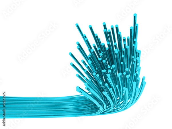 Obraz Optic fibres