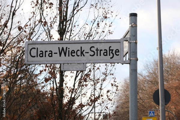 Obraz Clara-Wieck-Strasse