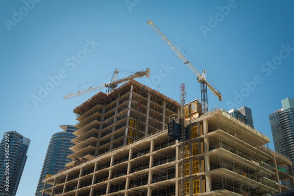 Obraz Condo construction site