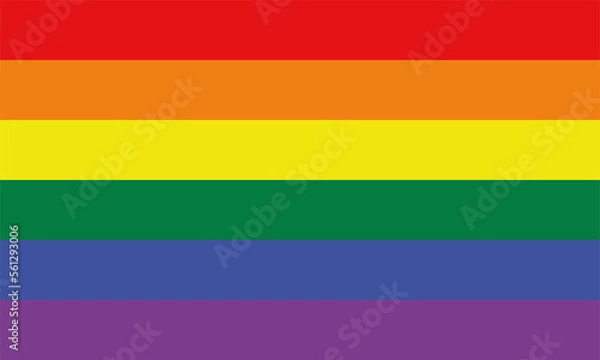 Fototapeta Rainbow Pride Flag