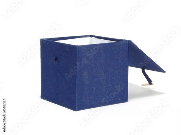 Obraz Open blue box