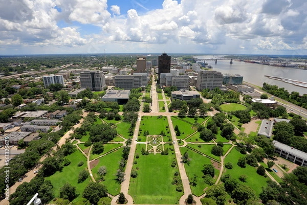 Obraz Baton Rouge cityscape