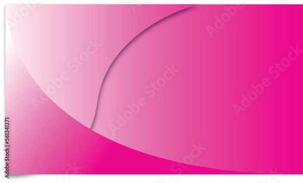 Obraz Modern pink background with a ribbon