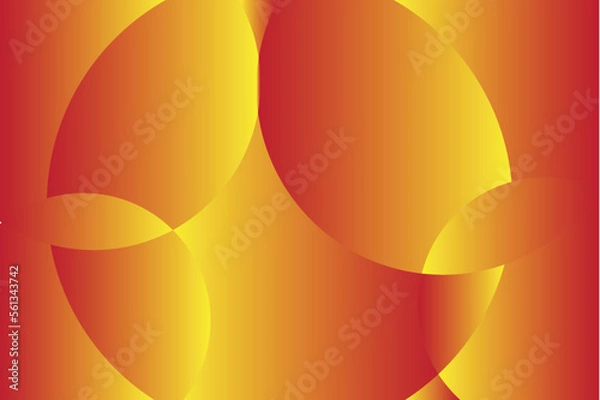Obraz abstract orange background vector illustration