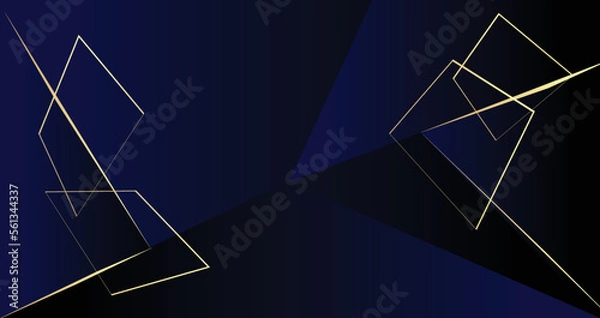 Obraz Abstrakcyjne geometryczne tło