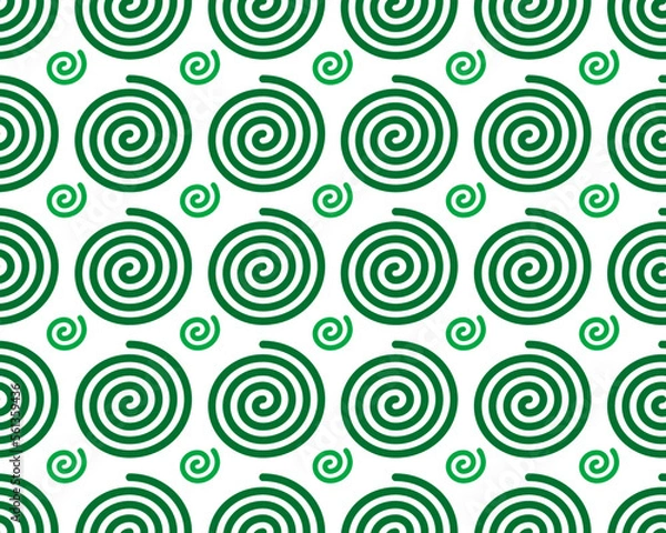 Fototapeta Seamless Pattern Texture Wallpaper Background Illustration