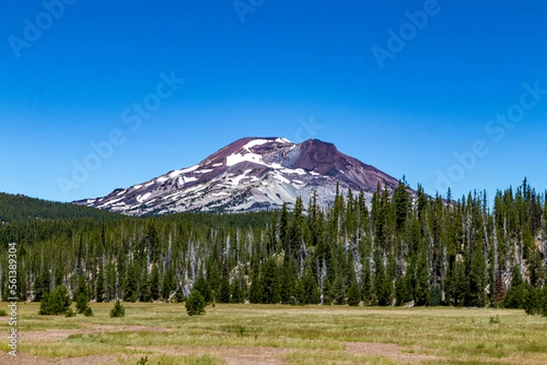 Obraz Mount Bachelor Crater Lake