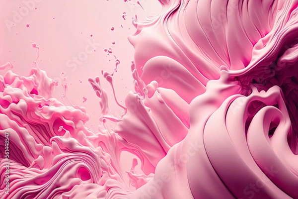 Fototapeta pink pastel abstract wave wallpaper