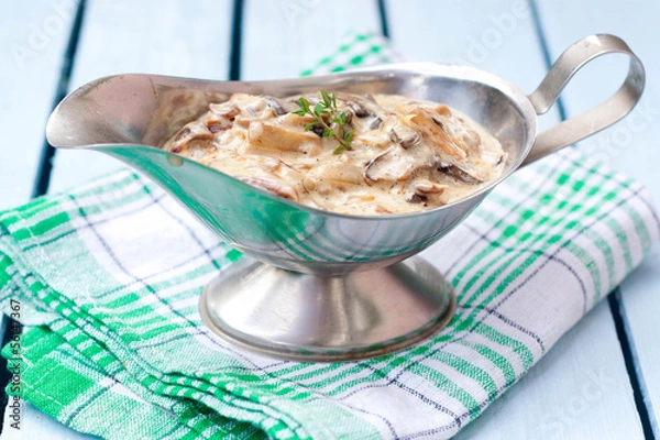 Obraz Sos grzybowy