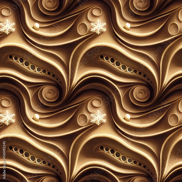 Fototapeta chocolate background  sameless pattern 