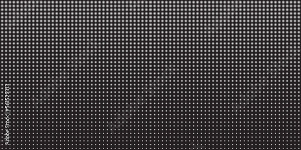 Obraz LED screen panel seamless pattern Dot RGB Background television.