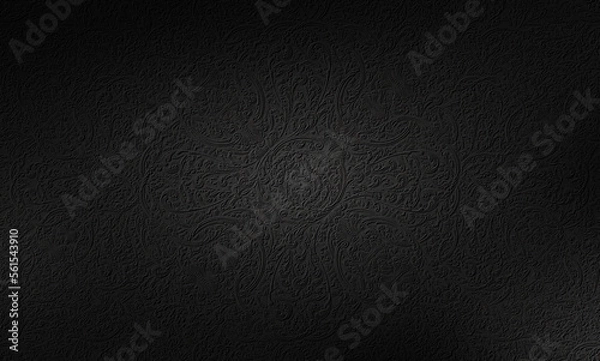 Obraz Black background built from Dollar Parts