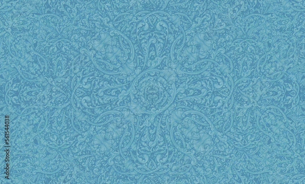 Obraz Blue background built from Dollar Parts