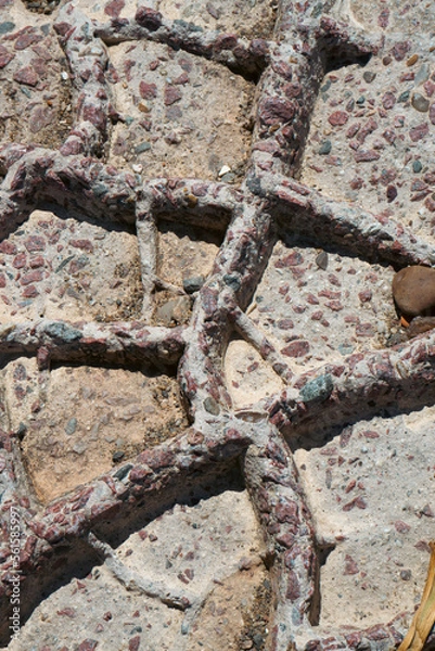 Obraz concrete and stone textures at close range