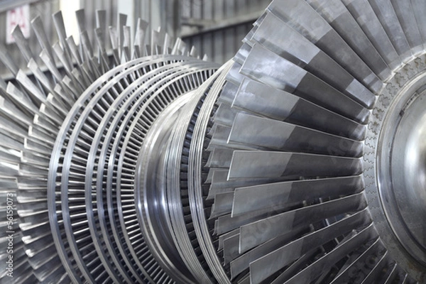 Obraz Wirnik turbiny parowej