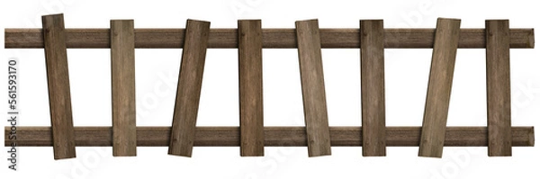 Obraz ladder isolated wood
