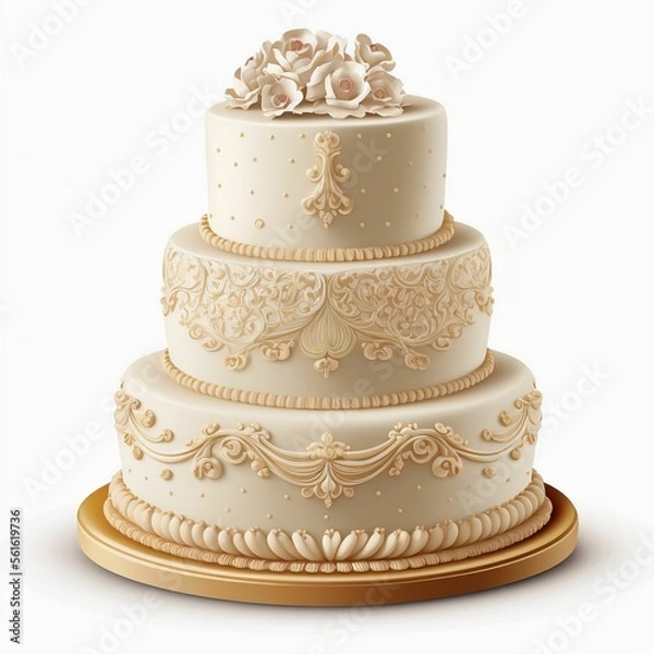 Obraz Modern Wedding Cake