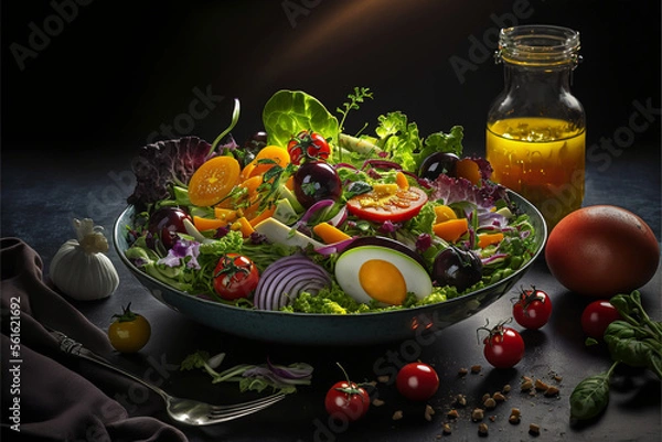 Obraz Salad photography