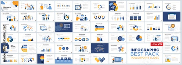 Obraz Zestaw elementów szablonów