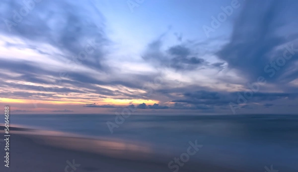 Obraz sunset over the sea