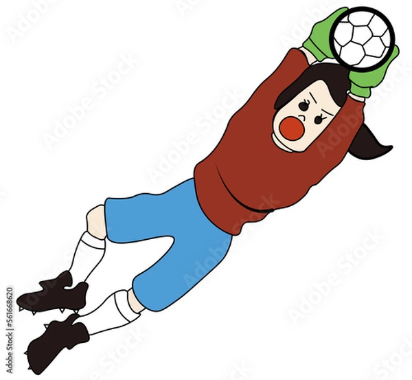 Obraz ゴールキーパー