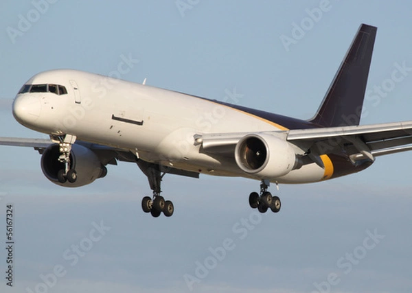 Obraz freighter plane landing
