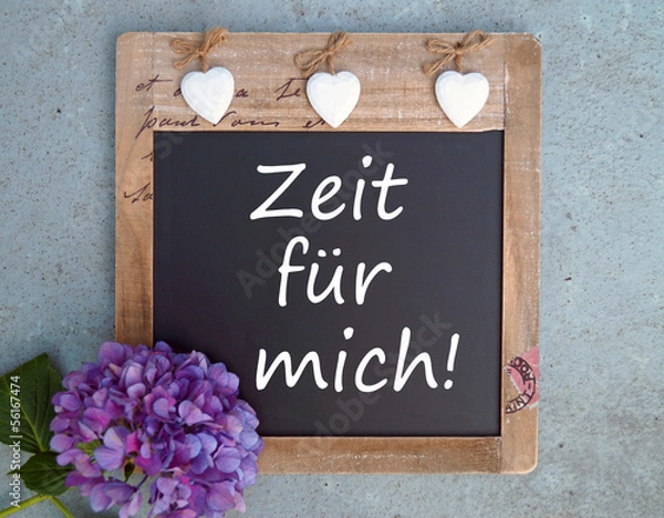 Obraz Zeit für mich!