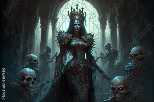 Fototapeta halloween vampire in the graveyard