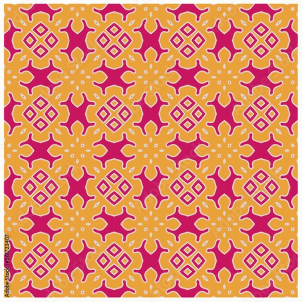 Obraz 
Abstract ethnic rug ornamental seamless pattern.Perfect for fashion, textile design, cute themed fabric, on wall paper, wrapping paper, fabrics and home decor.