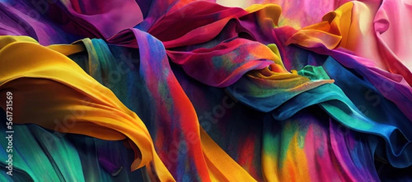 Fototapeta colorful texture wave background