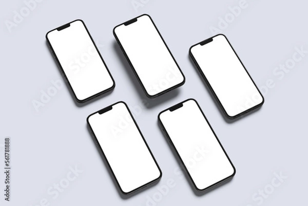 Fototapeta Smartphone Blank Mockup