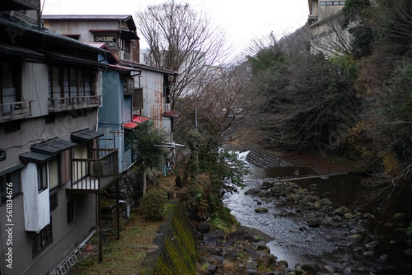 Fototapeta 修善寺　桂川