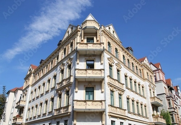 Fototapeta Altbau Frontansicht