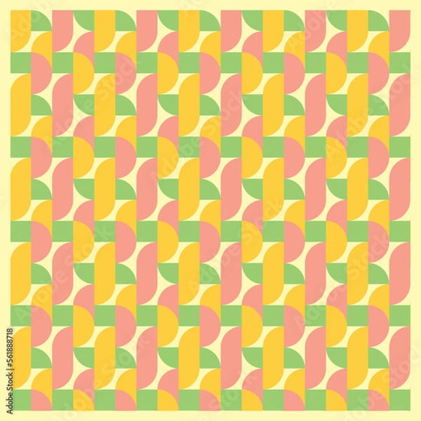 Fototapeta seamless retro pattern