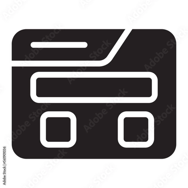 Fototapeta web content glyph icon