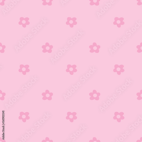 Fototapeta Flower Power Vector Seamless Pattern