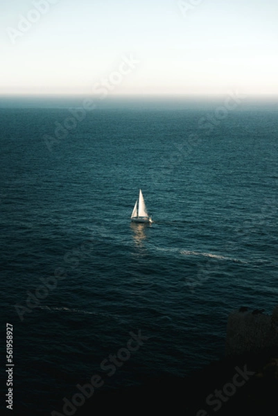 Obraz Sailing boat in the ocean