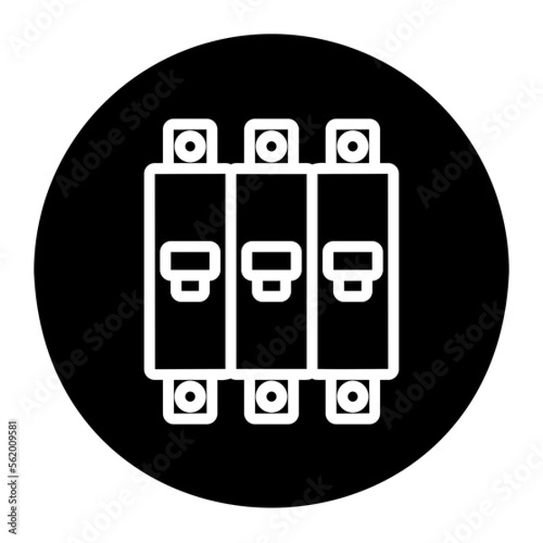 Fototapeta swith icon