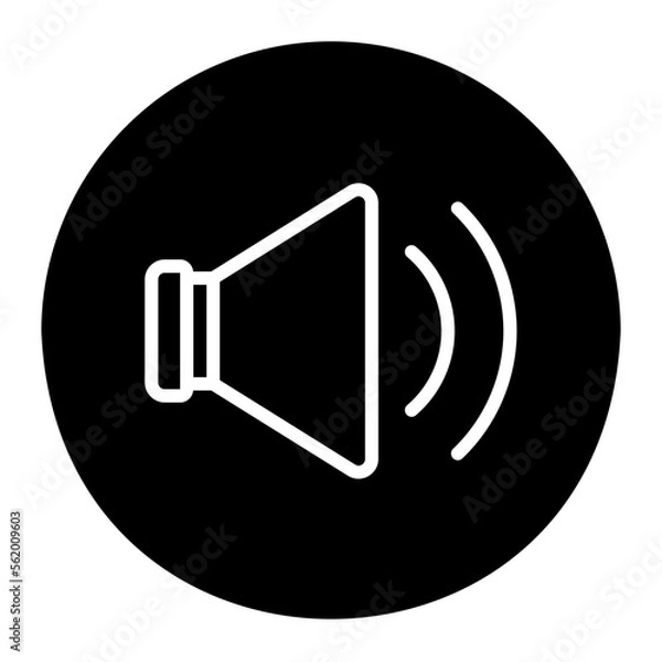 Fototapeta volume icon