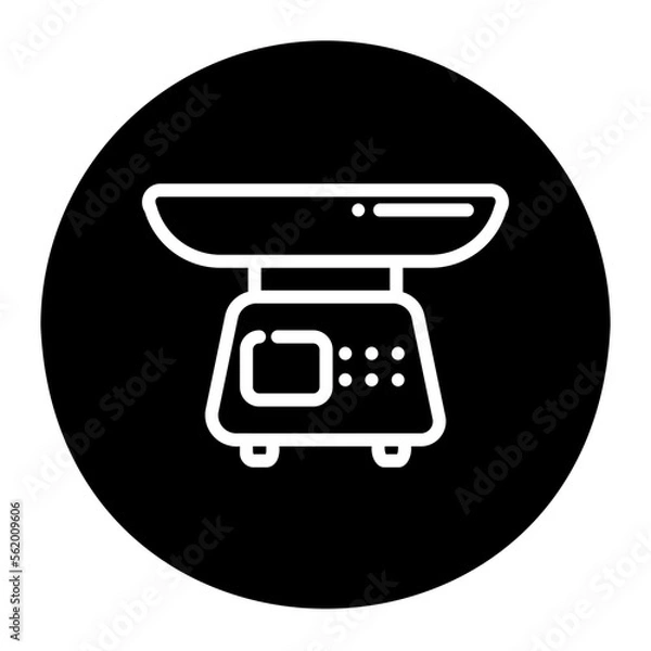 Obraz weigh scale icon